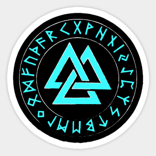 Viking Valknut Symbol Sticker